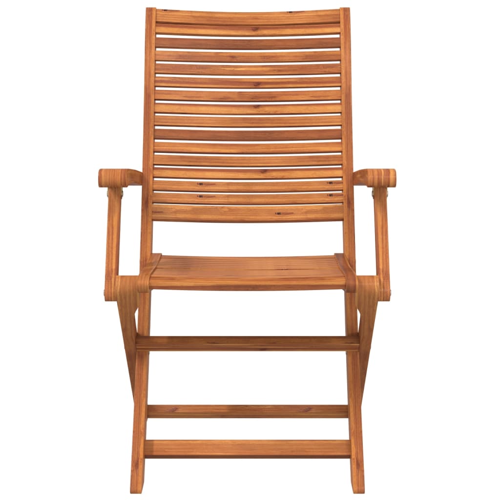 Cadeiras de jardim dobráveis 4 pcs 57x66x95 cm acácia maciça