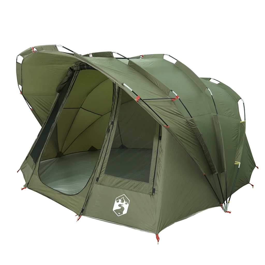 Tenda de pesca para 5 pessoas impermeável verde azeitona