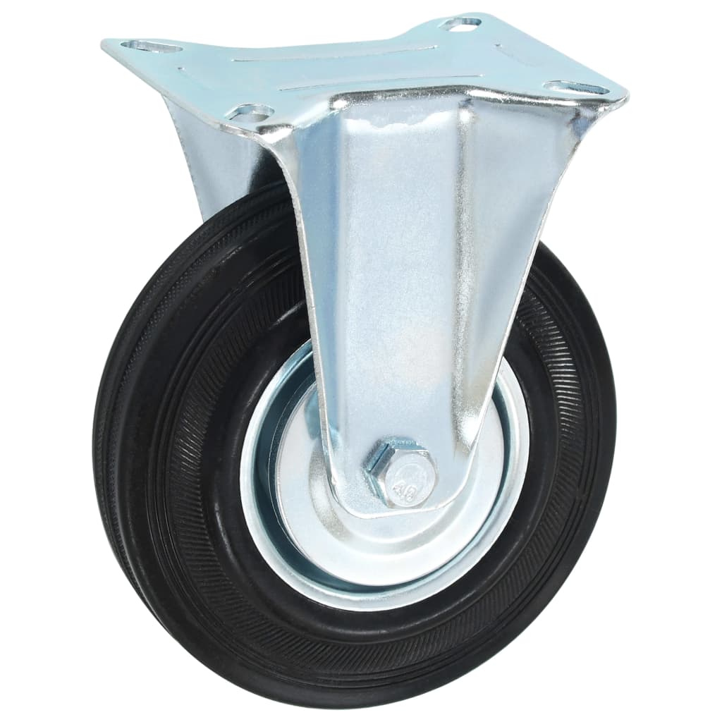 8 Pcs rodas fixas 125 mm