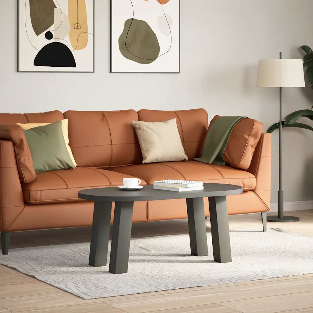 Pés para mesa de centro 4 peças antracite 42 cm aço