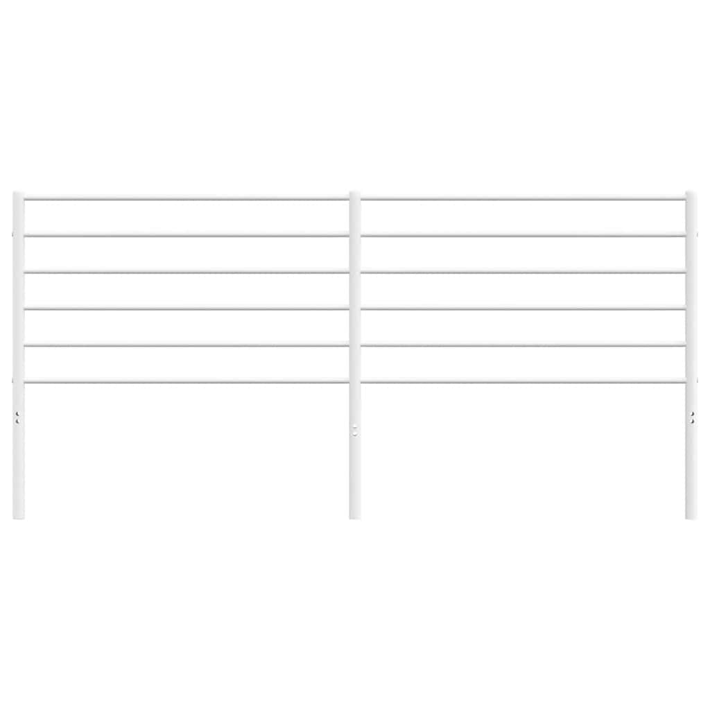 Cabeceira de substituição 193 cm metal branco
