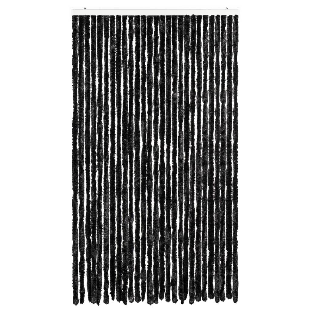 Cortina anti-insetos 118x220 cm chenille antracite