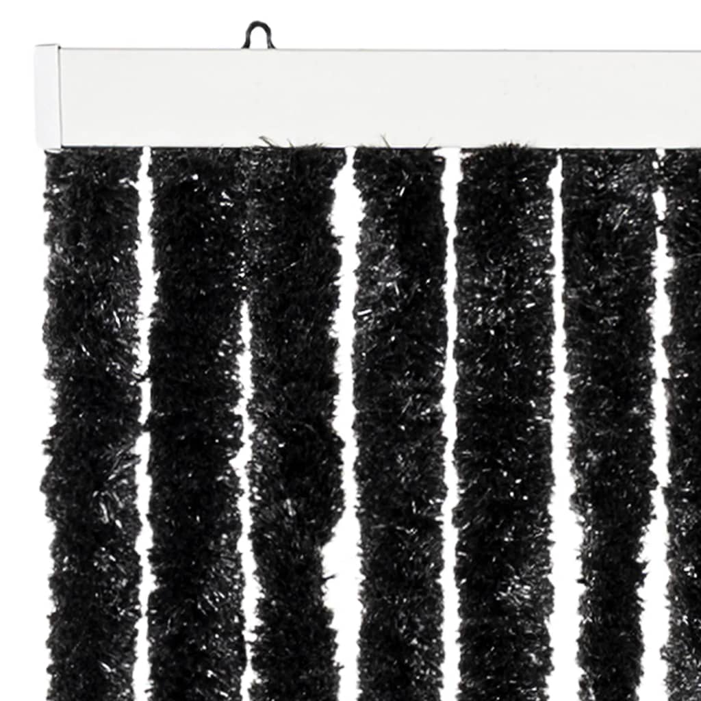 Cortina anti-insetos 118x220 cm chenille antracite