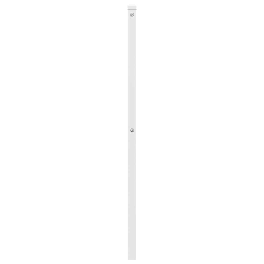 Cabeceira de substituição 160 cm metal branco