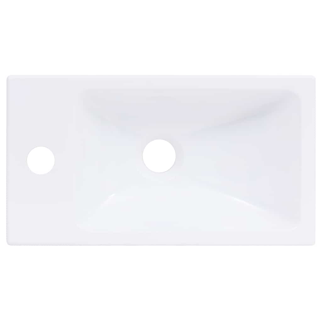 Lavatório 400x220x90 mm smc branco