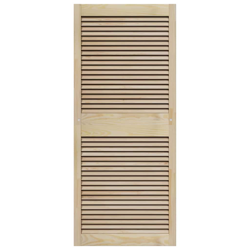 Porta de armário com porta natural 140,5 x 2,1 x 59,5 cm