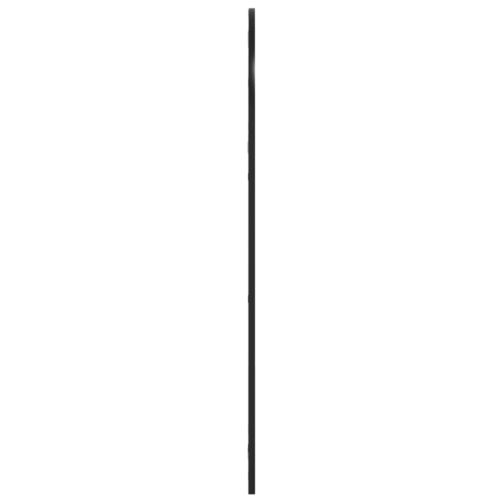 Espelho de parede arqueado 60x110 cm ferro preto
