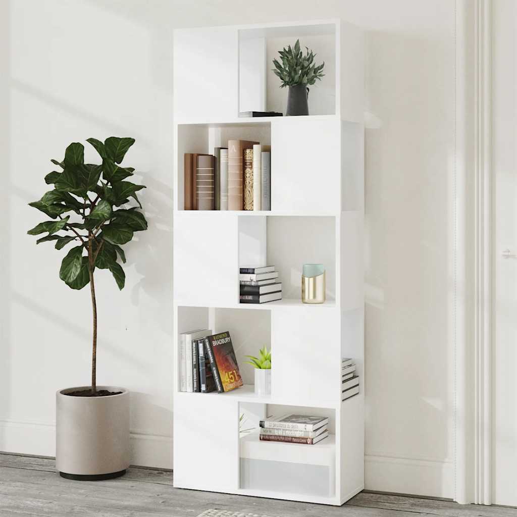 Estante/divisória 60x24x155 cm contraplacado branco