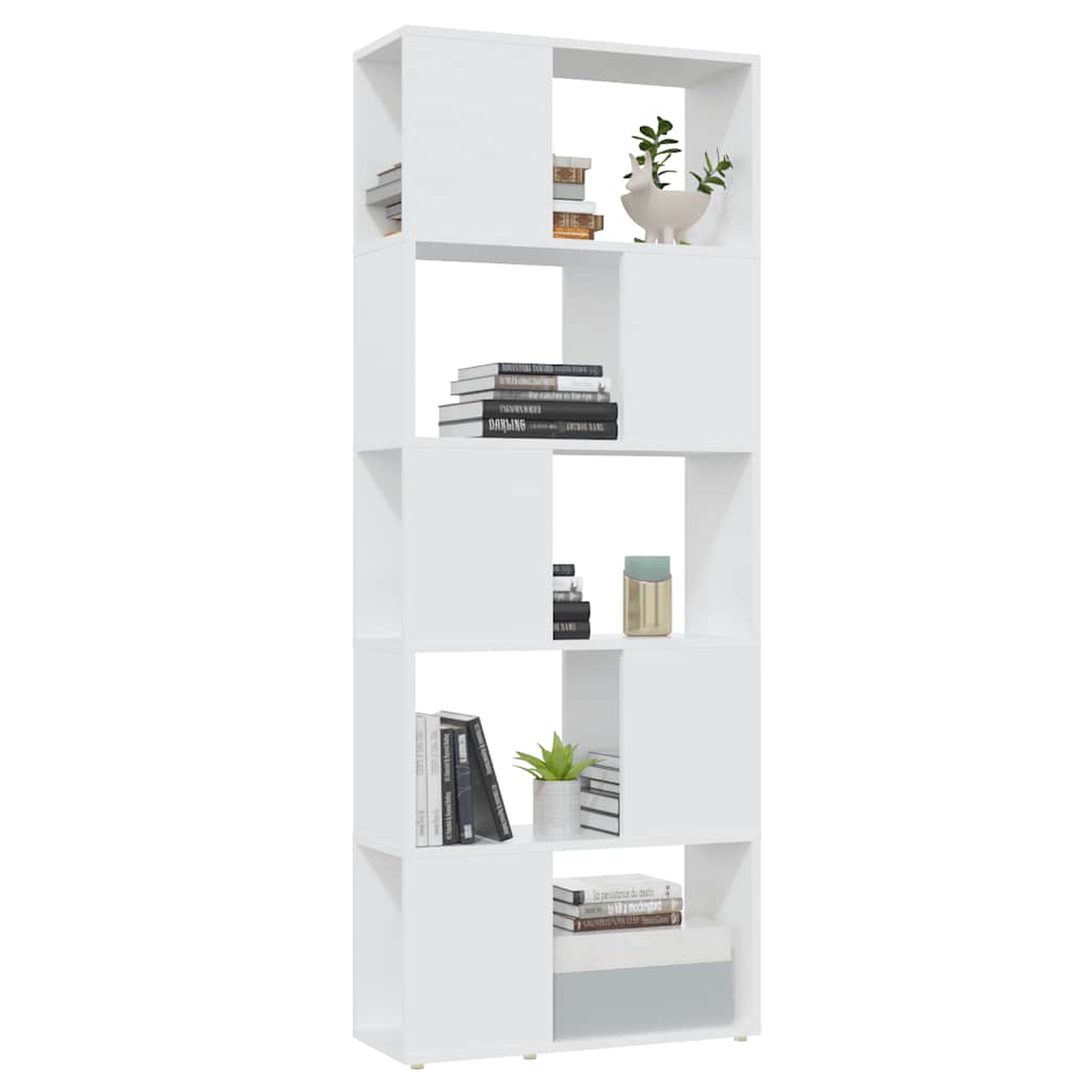 Estante/divisória 60x24x155 cm contraplacado branco