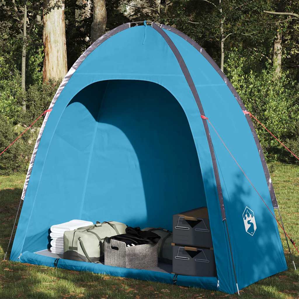 Tenda de arrumação impermeável azul