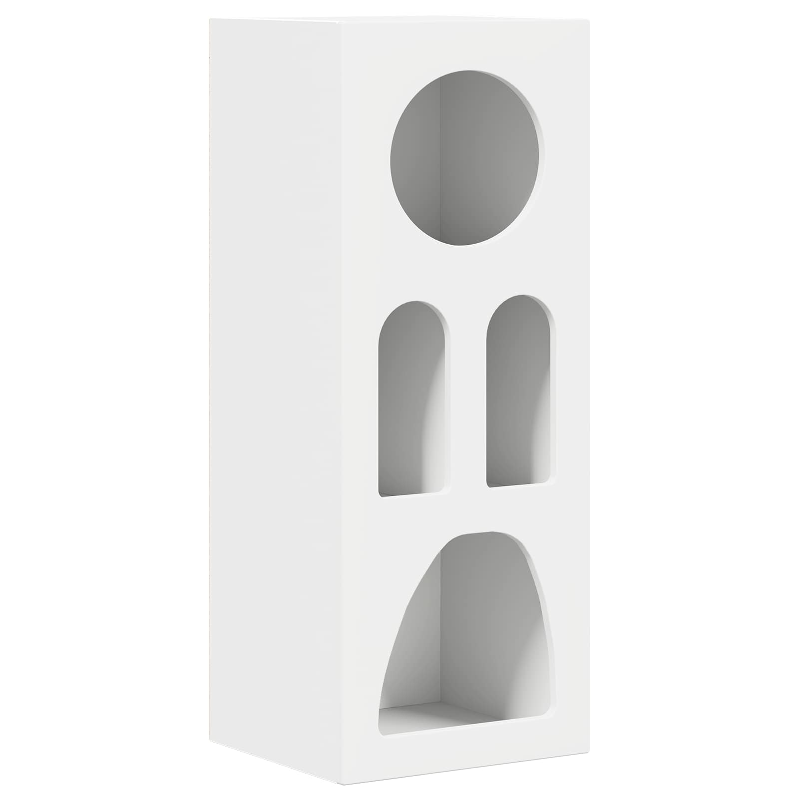 Buffet elst branco 40 x 35 x 100,5 cm derivados de madeira