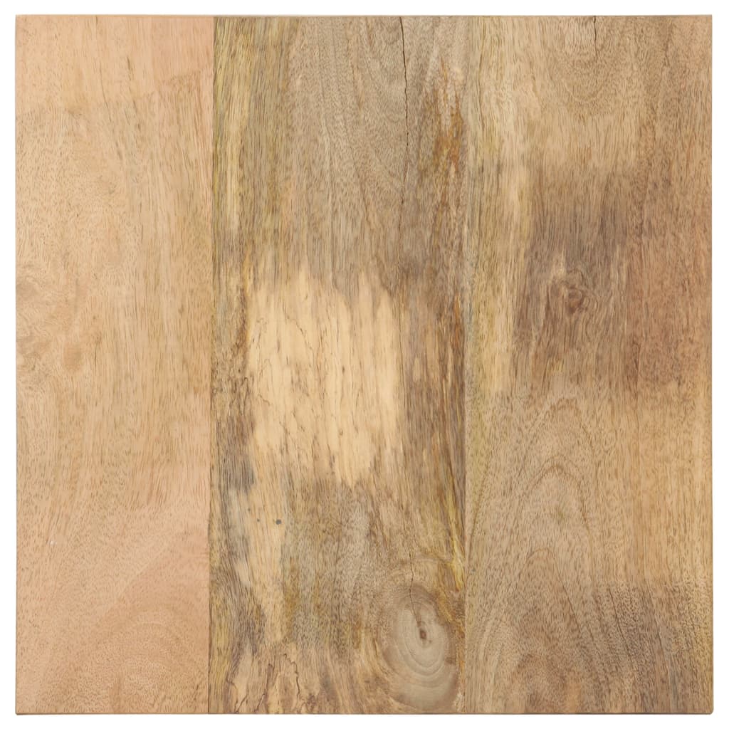 Mesa de apoio 40x40x35 cm madeira de mangueira maciça