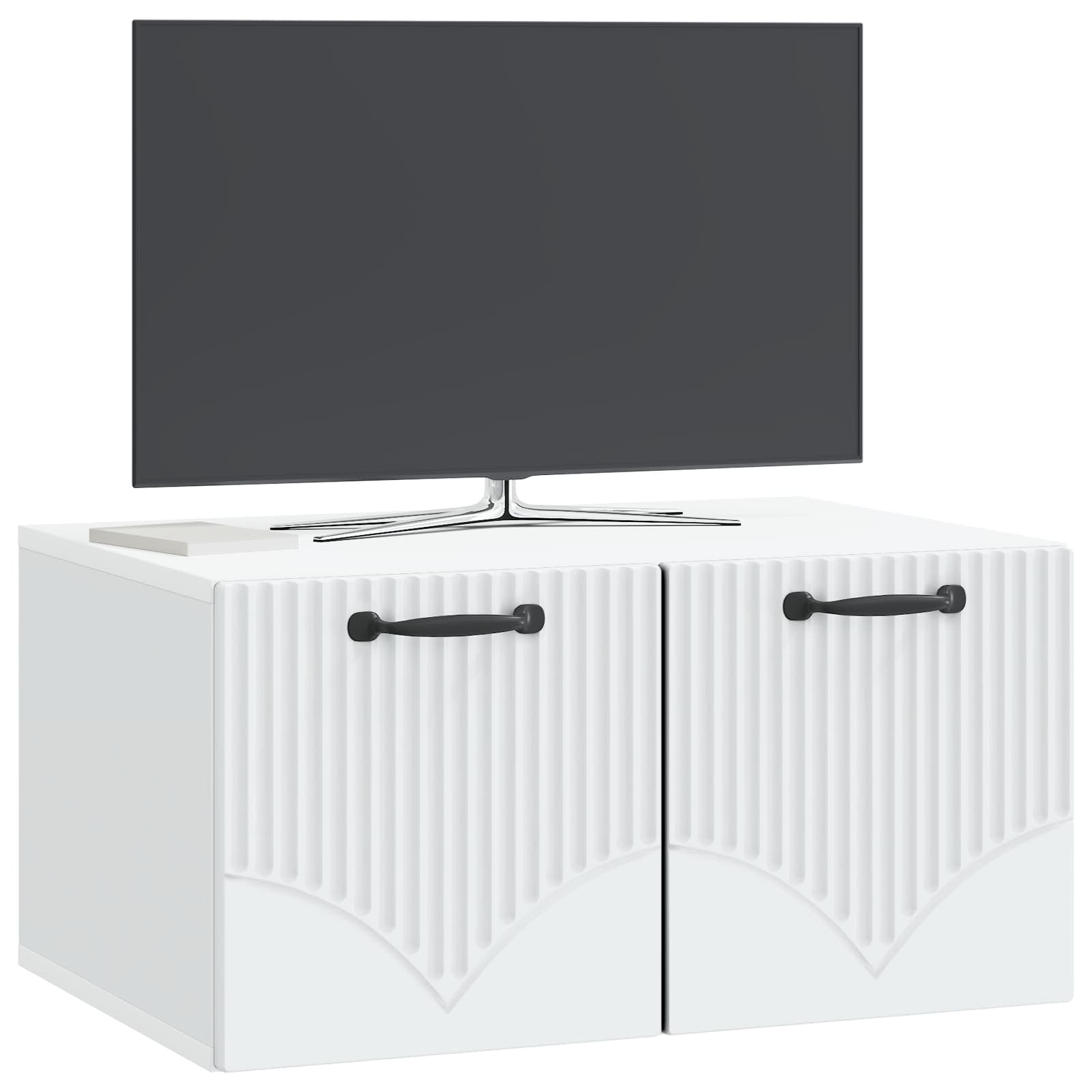 Gabinete de TV de parede branco 59,5 x 41 x 30 cm