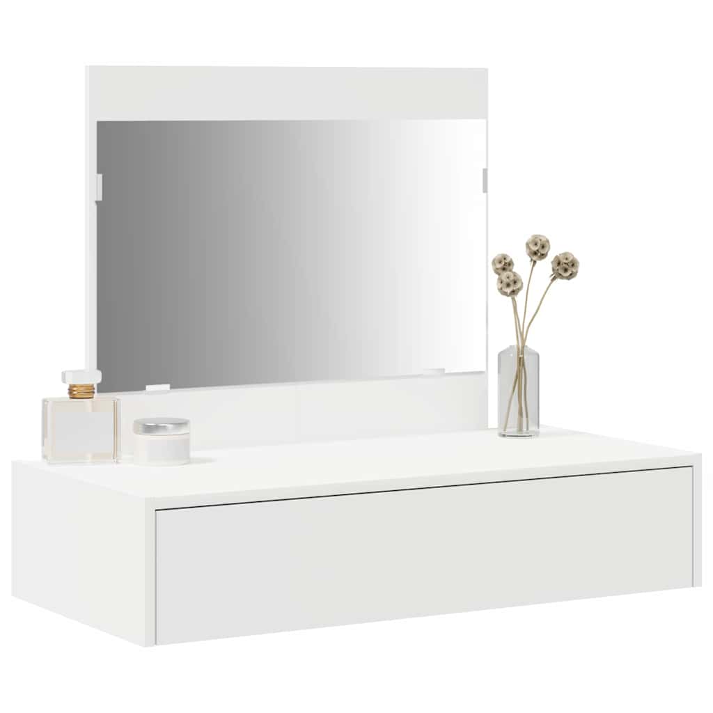 Mesa de vestir branco 83 x 40 x 70 cm derivados de madeira