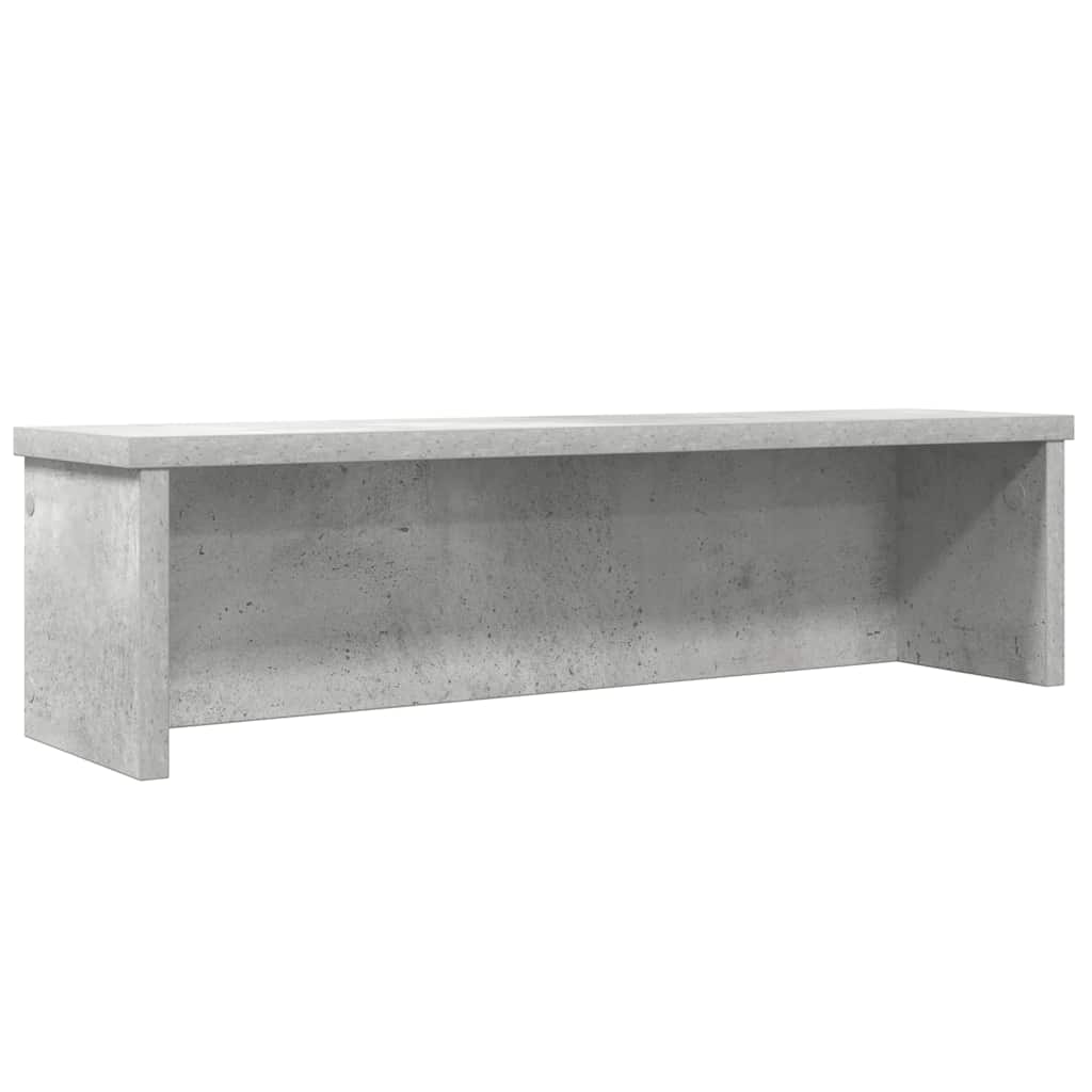 Rack de cozinha empilhável concreto cinza madeira engenheirada
