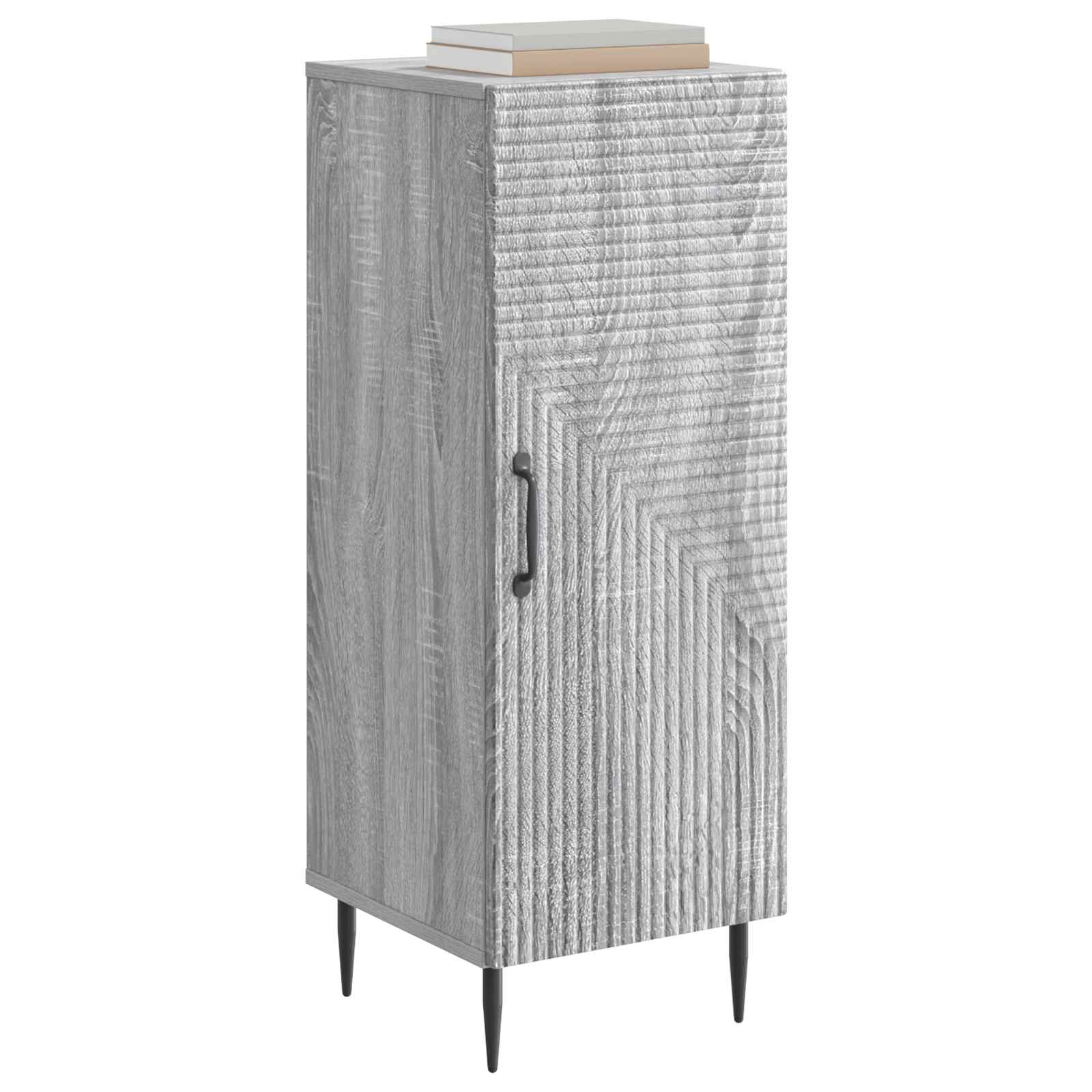 Buffet sonoma cinzento 33 x 34,5 x 89,5 cm derivados de madeira