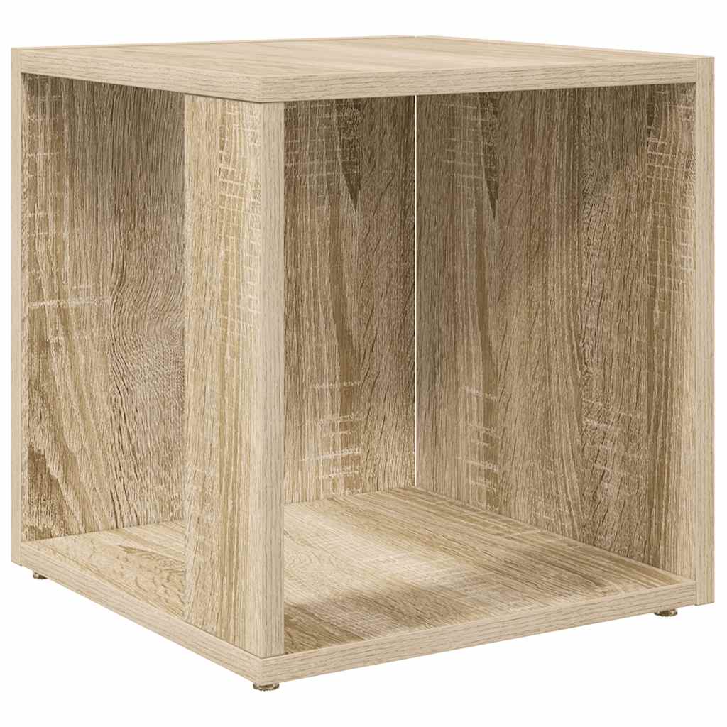 Mesa de apoio 33x33x34,5 cm derivados madeira carvalho sonoma