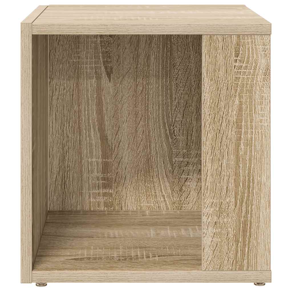 Mesa de apoio 33x33x34,5 cm derivados madeira carvalho sonoma