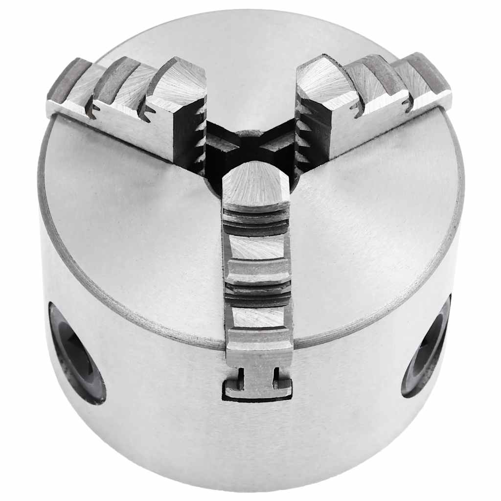 Bucha de torno autocentrante com 3 grampos 80 mm aço k11 80