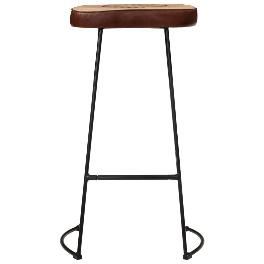 3 Pcs conj. de bar madeira de mangueira áspera maciça e metal