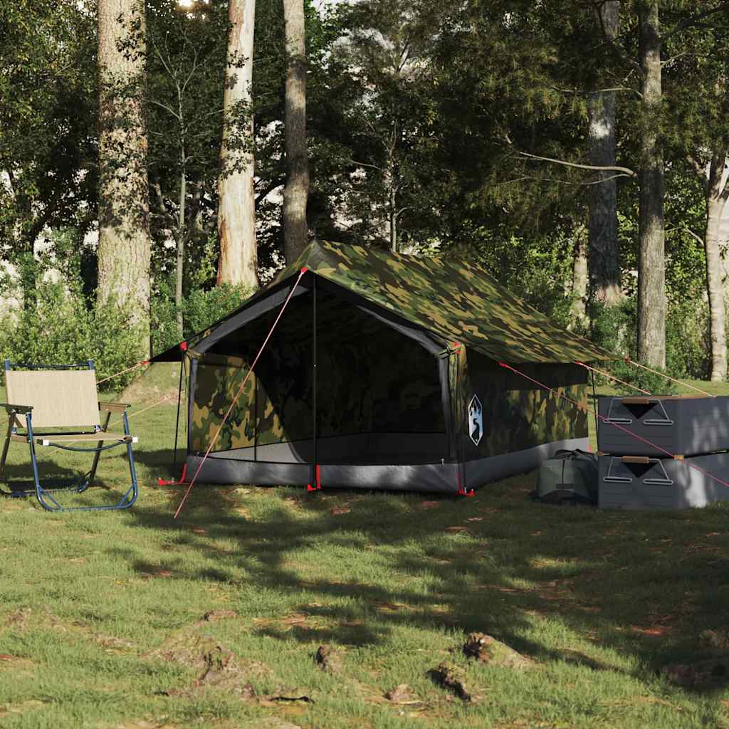 Tenda para campismo para 2 pessoas impermeável camuflagem