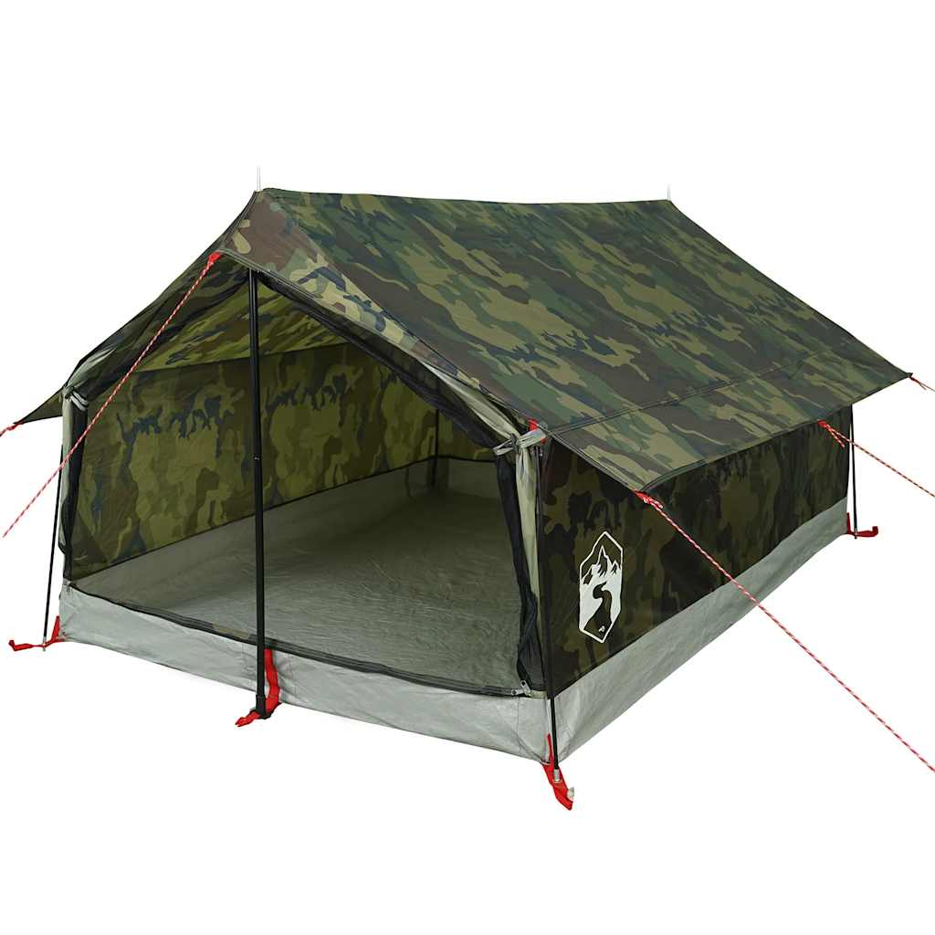 Tenda para campismo para 2 pessoas impermeável camuflagem