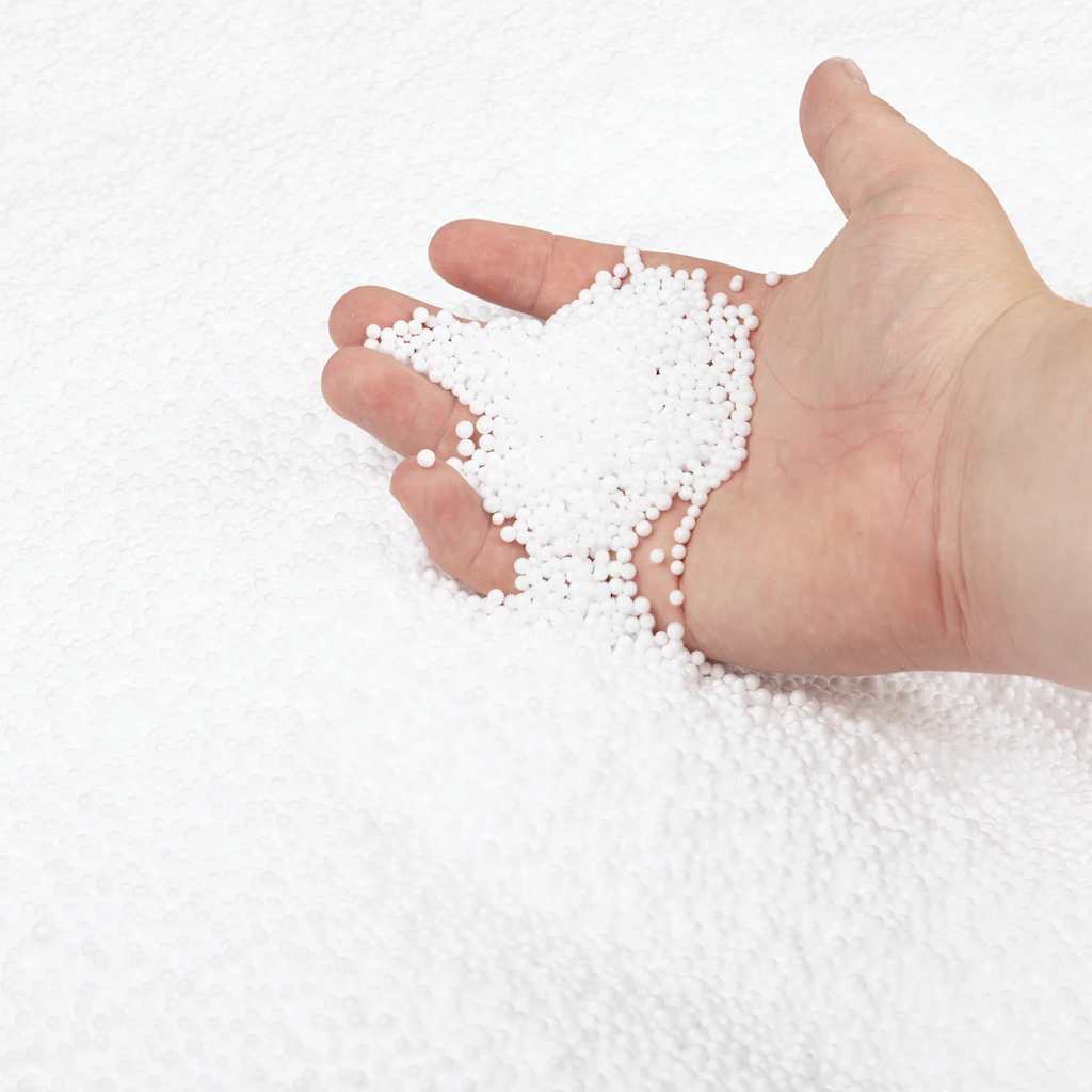 Enchimento de pufe eps 100 l branco 18 kg/m³