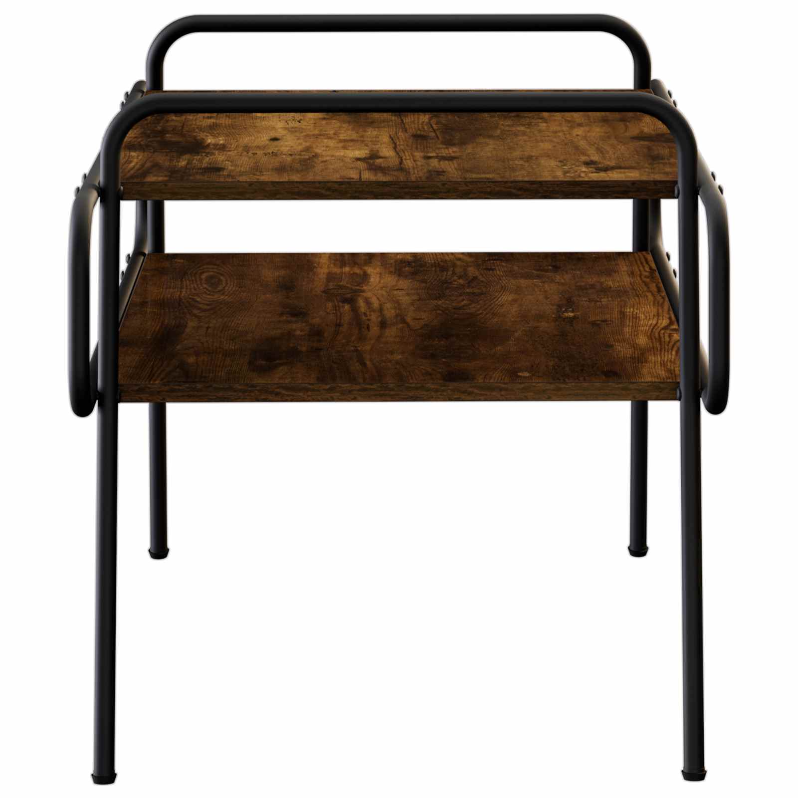 Mesa de centro carvalho fumado 70 x 50 x 51 cm
