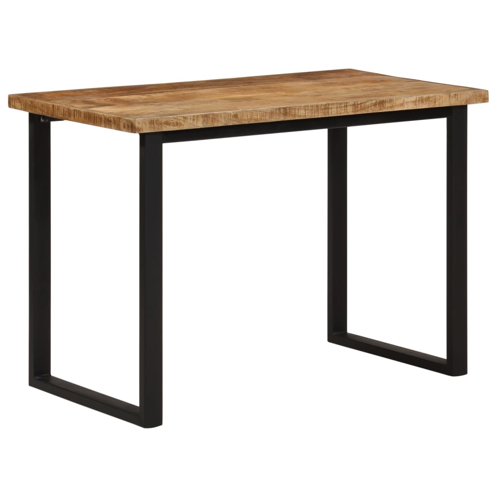 Mesa de jantar 110x55x75 cm madeira de mangueira maciça