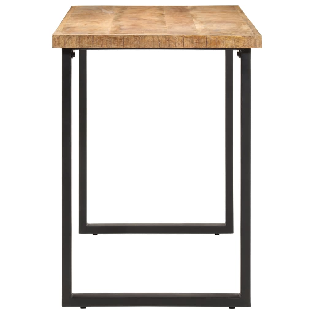 Mesa de jantar 110x55x75 cm madeira de mangueira maciça