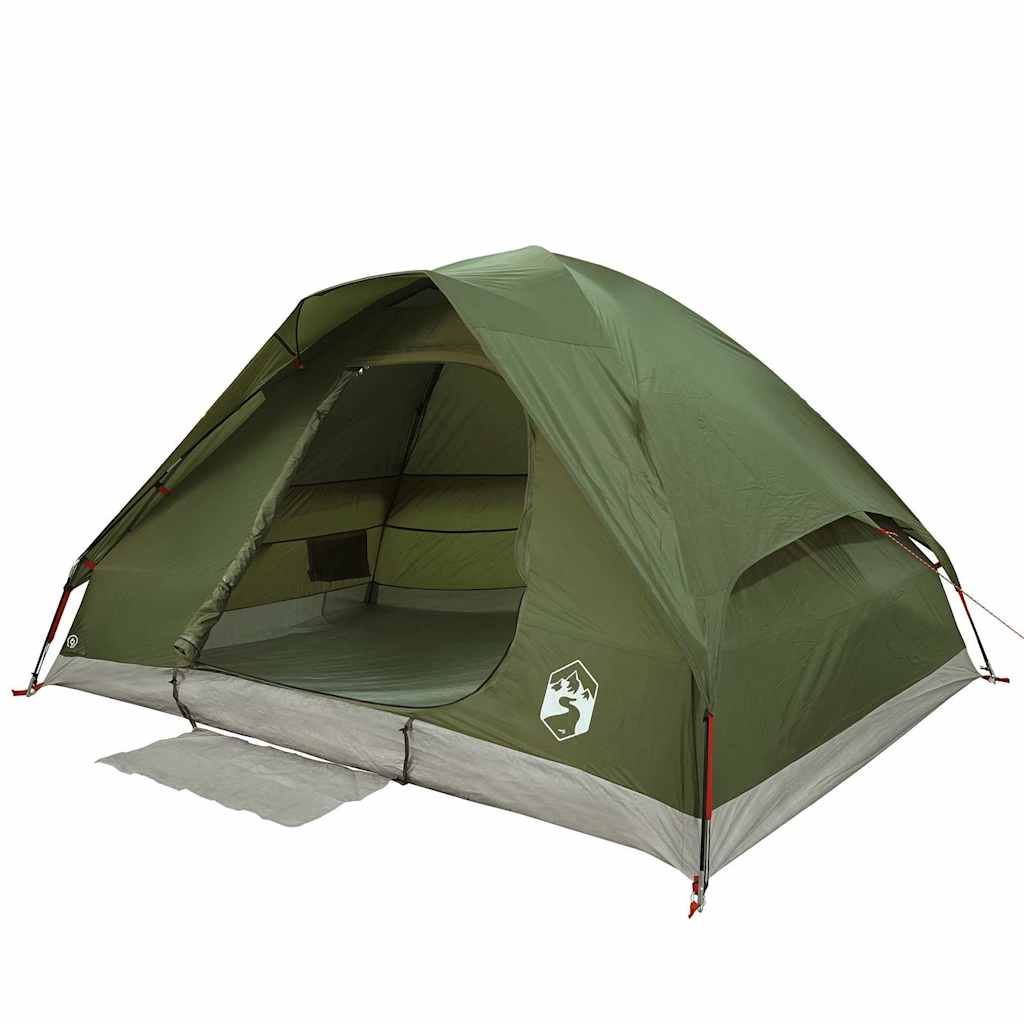 Tenda familiar em cúpula p/ 6pessoas impermeável verde azeitona