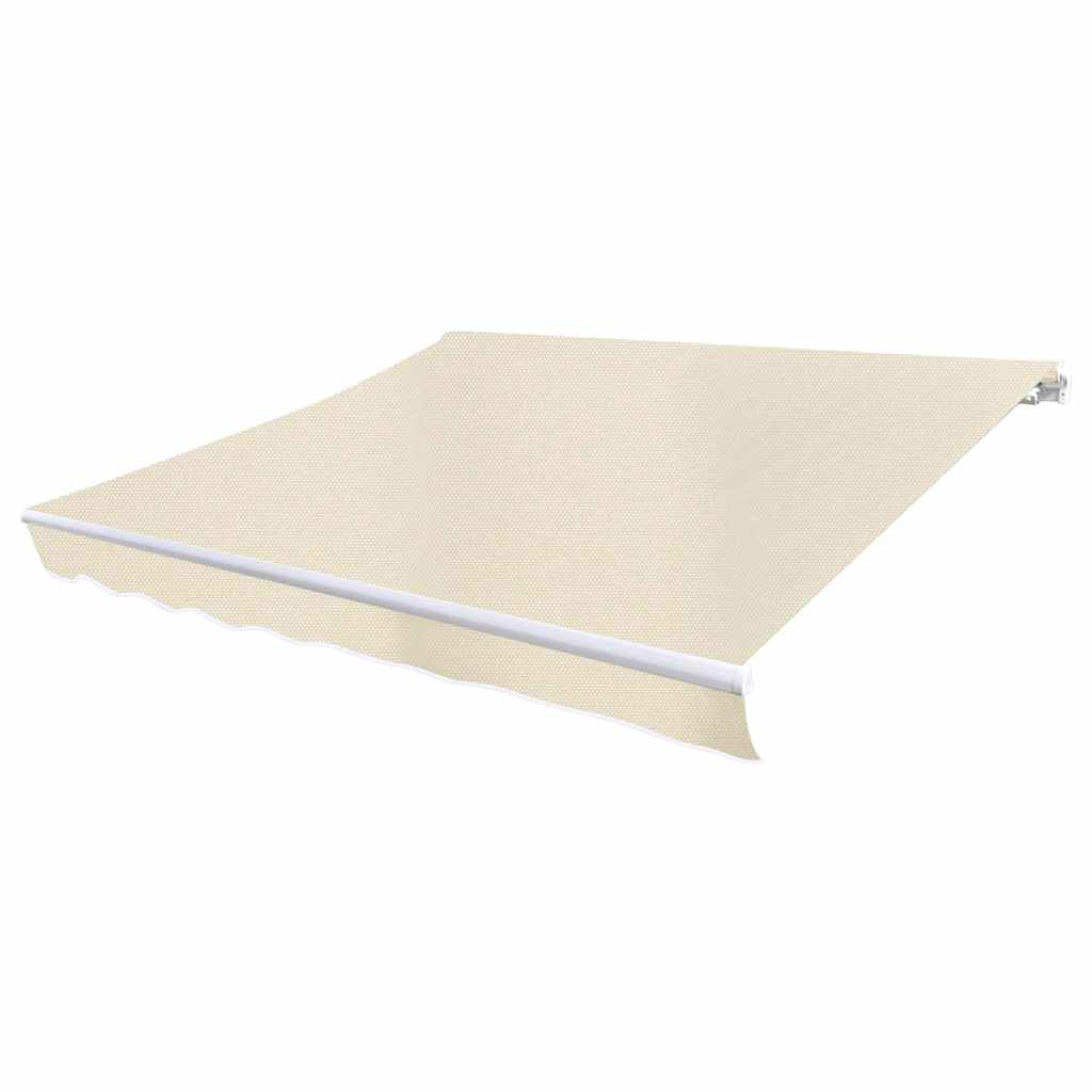 Tecido de substituição para toldo creme 600x300 cm poliéster