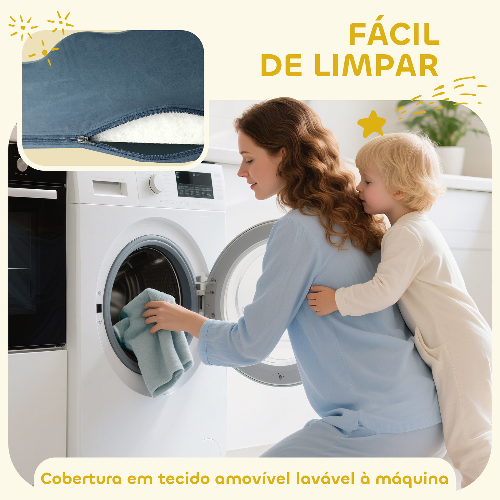 Conjunto de 9 blocos de espuma para crianças com capas de veludo laváveis blocos de psicomotricidade para escalar e rastejar multicor