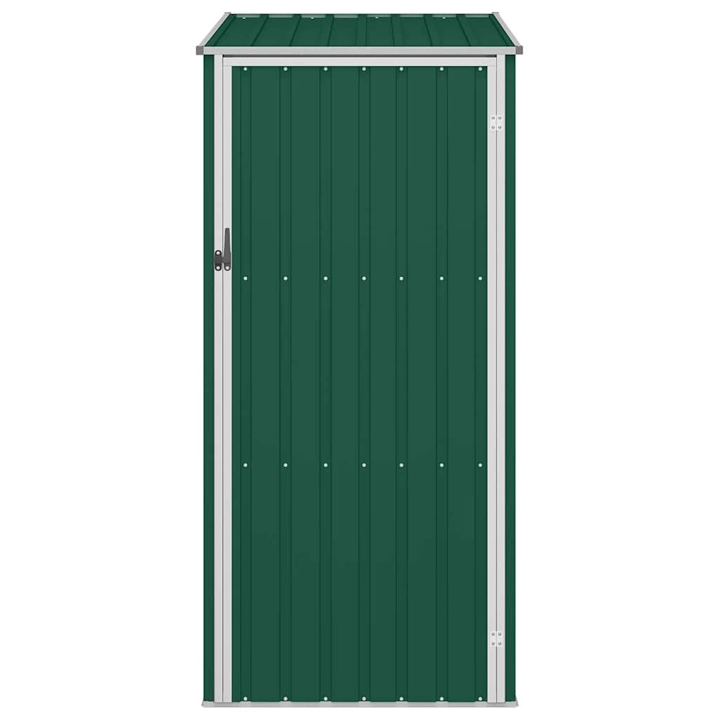 Abrigo de jardim 87x98x159 cm aço galvanizado verde