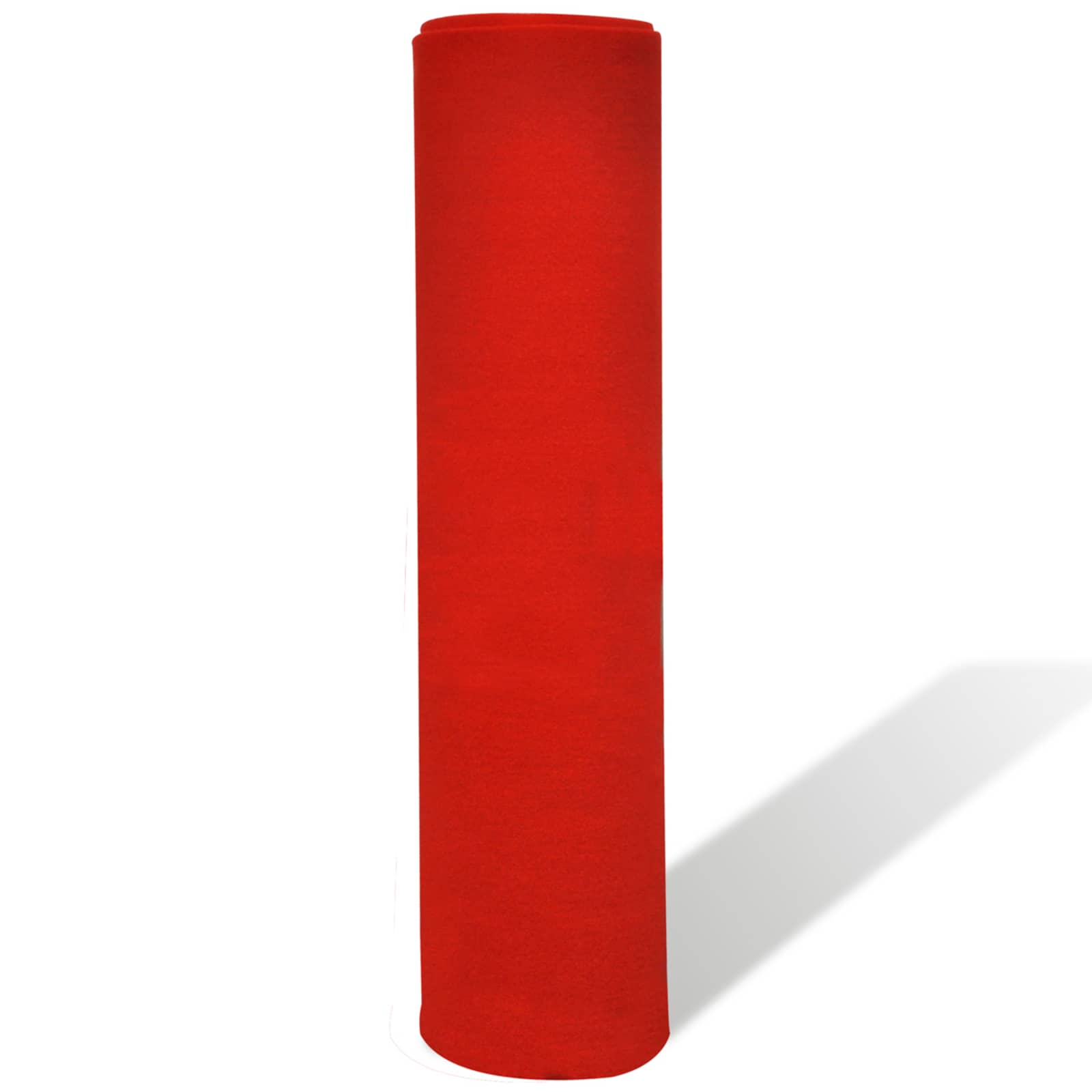 Tapete vermelho 1 x 10 m poliéster