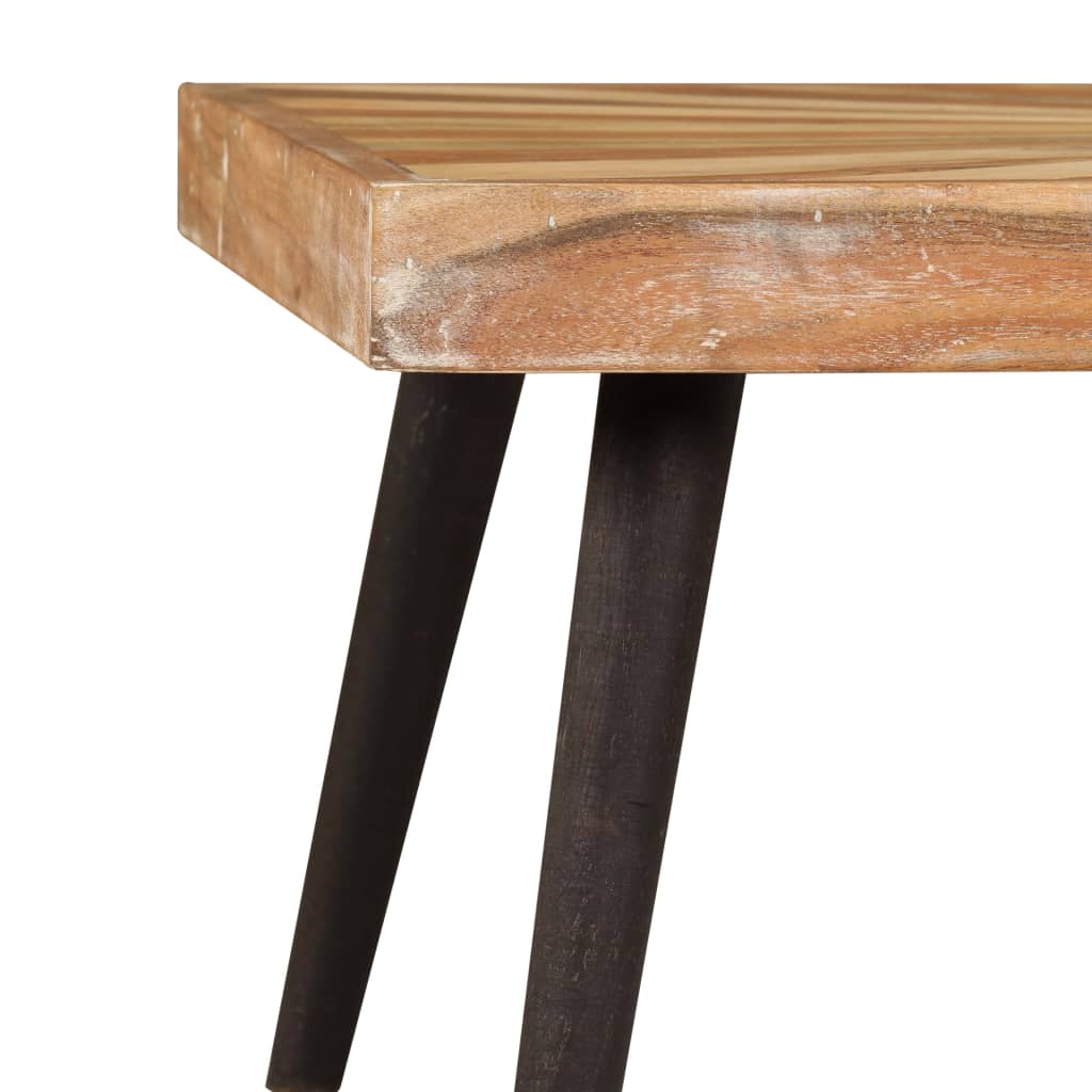 Mesa de centro madeira de mangueira maciça 90x55x36 cm