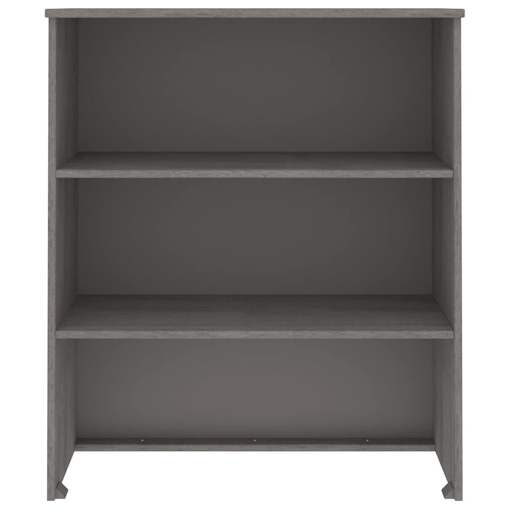 Topo p/ armário alto hamar 85x35x100cm pinho maciço cinza-claro