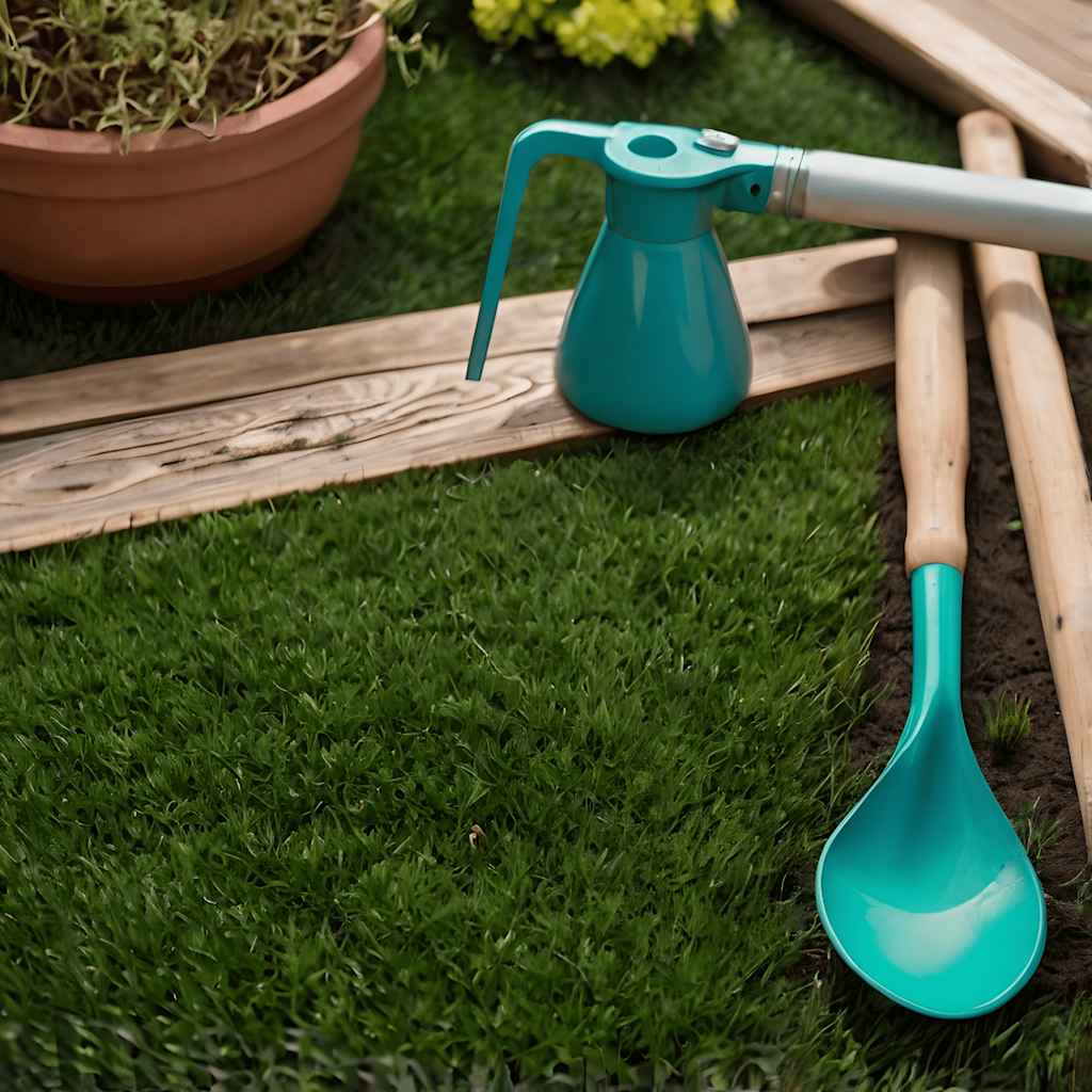 Relva artificial 1x5 m/20 mm verde