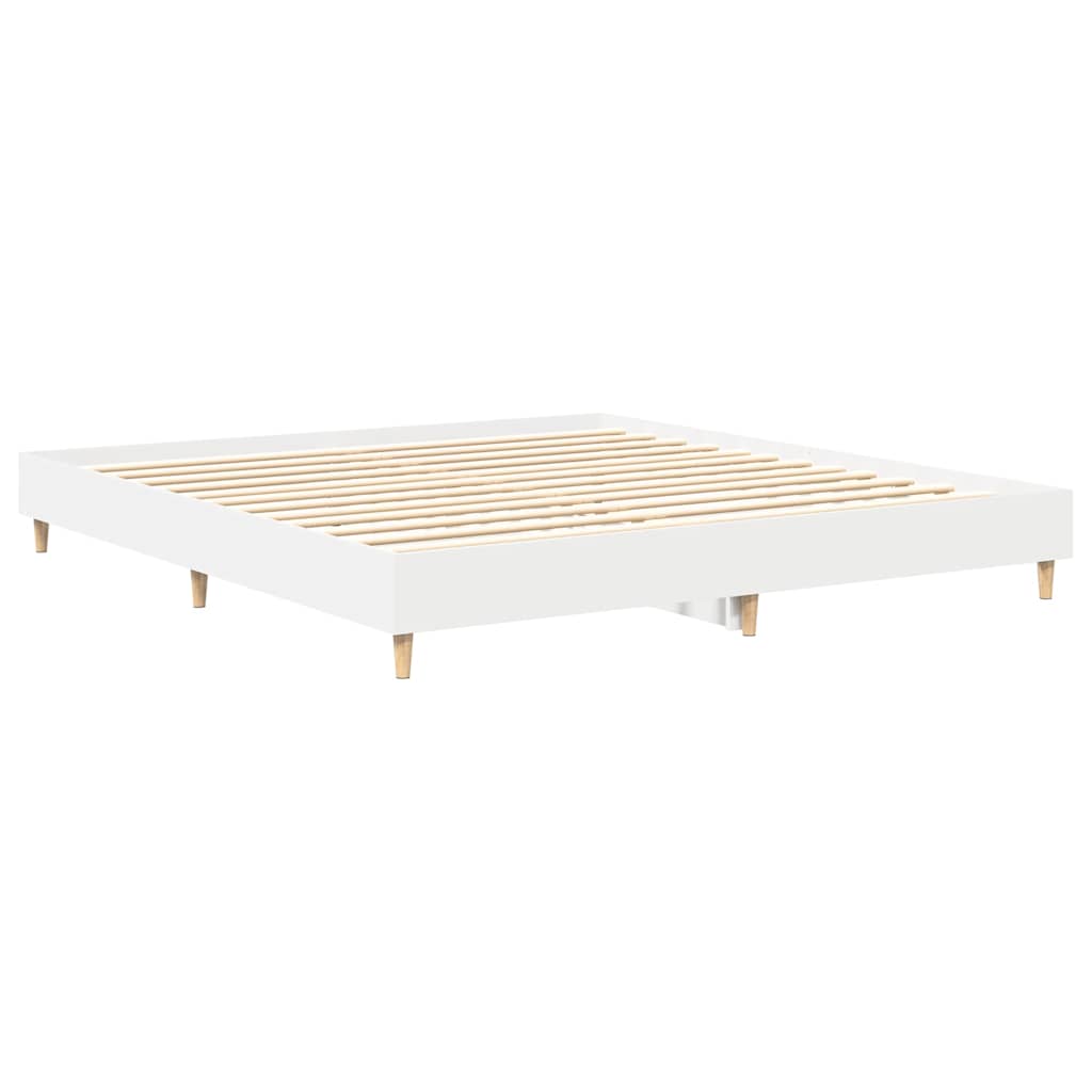 Estrutura de cama sem colchão 180x200 cm branco
