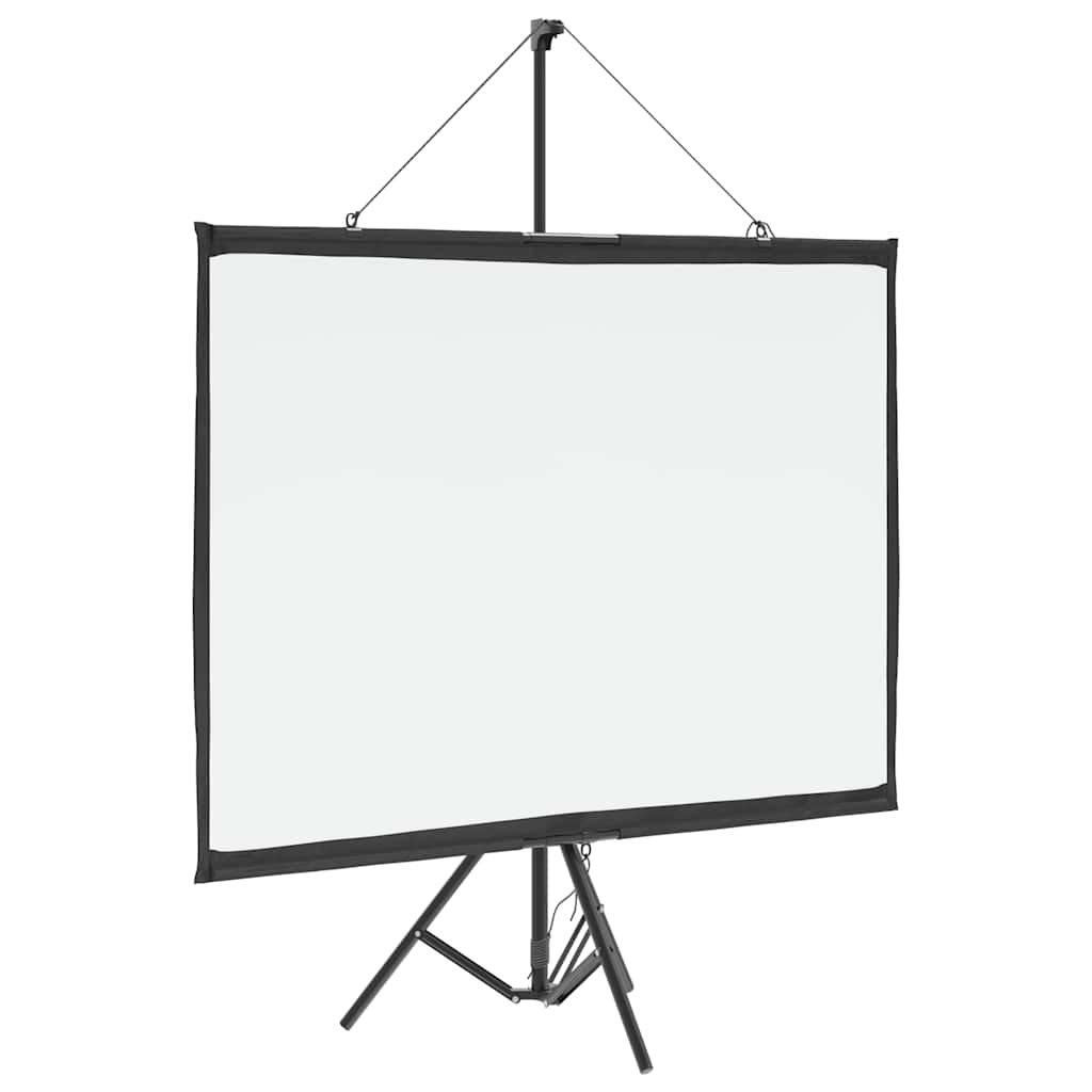Tela de projeção com tripé 50 polegadas 4:3
