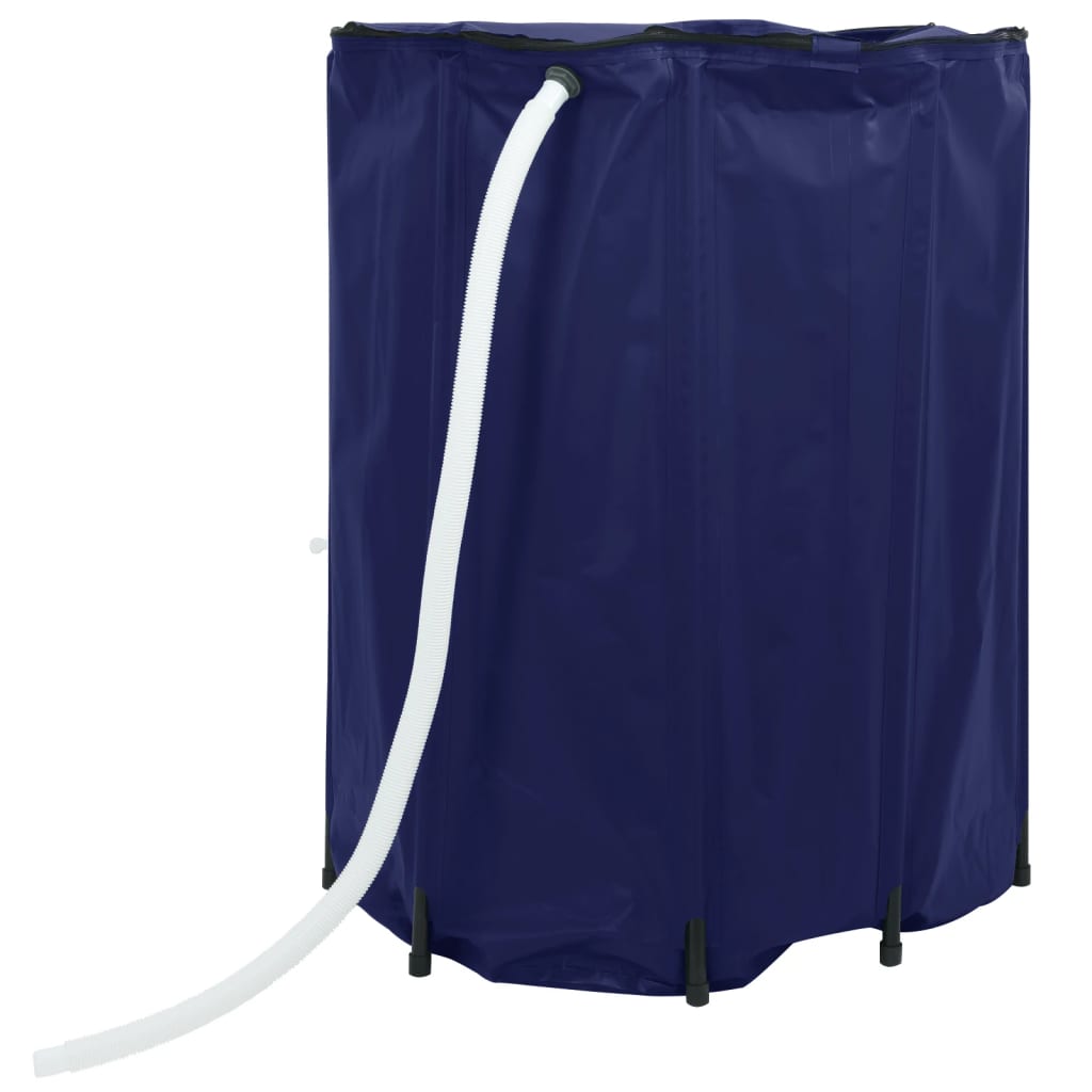 Depósito de água dobrável com torneira 500 l PVC