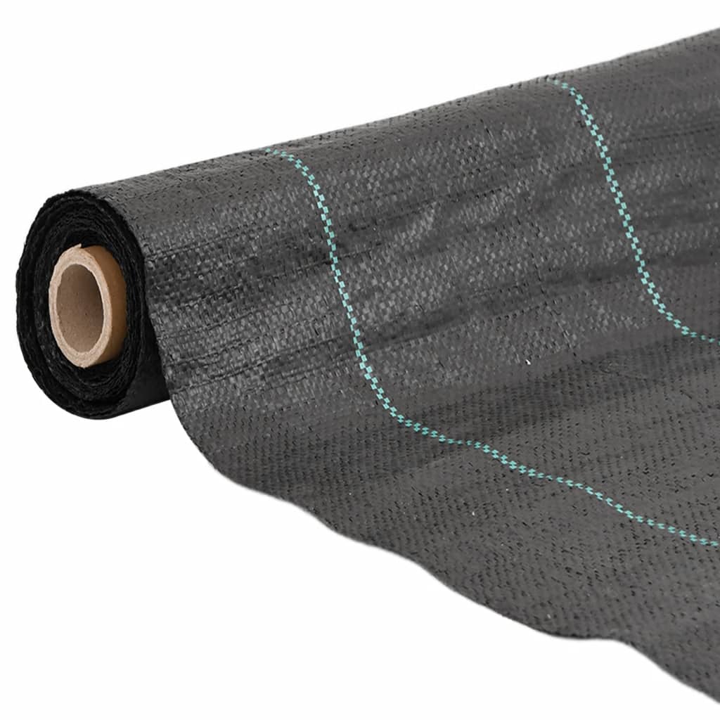 Tela para ervas daninhas 4x25 m PP preto