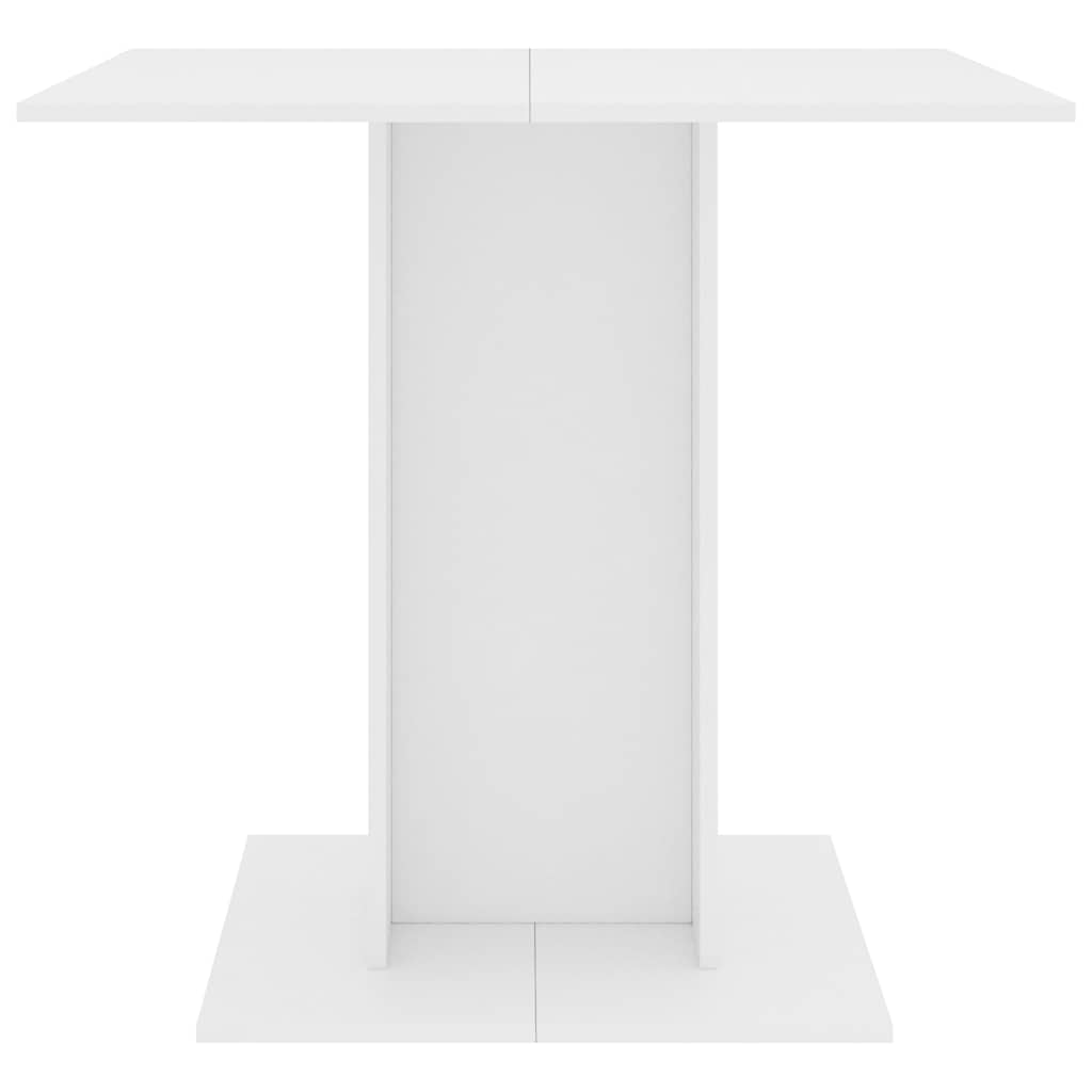 Mesa de jantar derivados de madeira branco