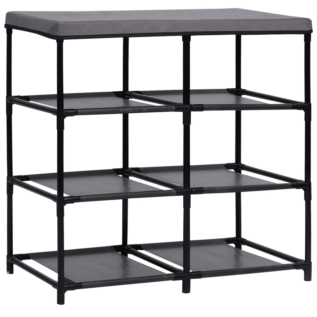 Armário de arrumação com 6 gavetas 55x29x55 cm aço cinzento