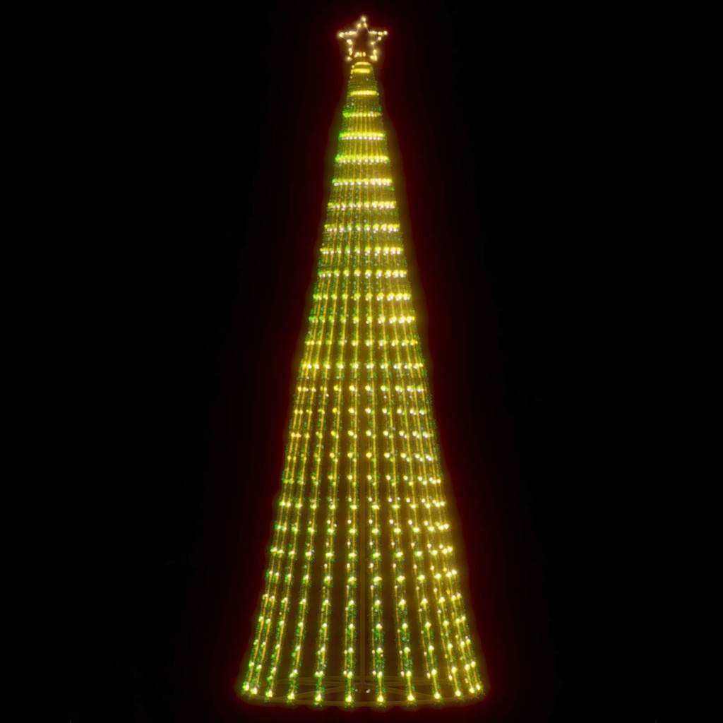 LED árvore de natal 475 leds branco quente 247 cm