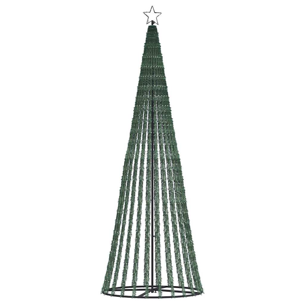 LED árvore de natal 475 leds branco quente 247 cm
