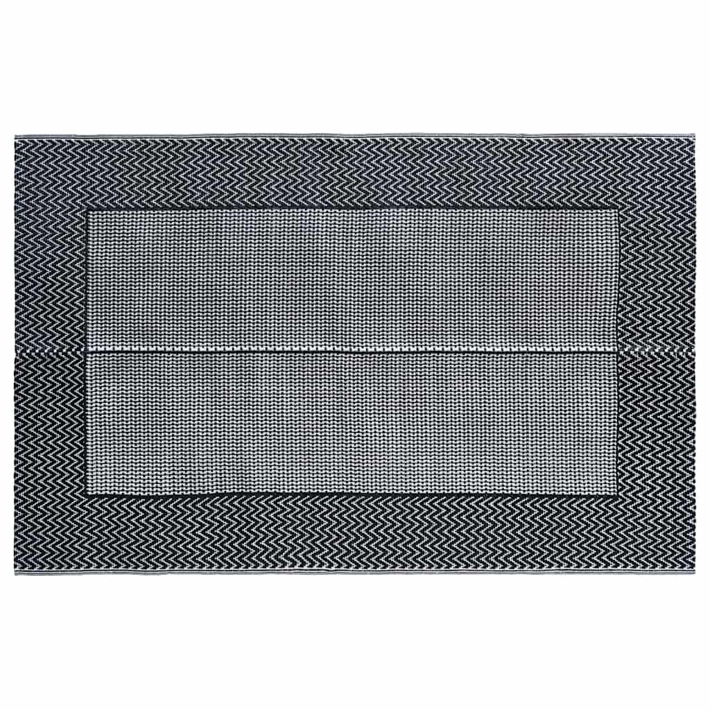 Tapete de exterior 160x230 cm arakil PP cinzento