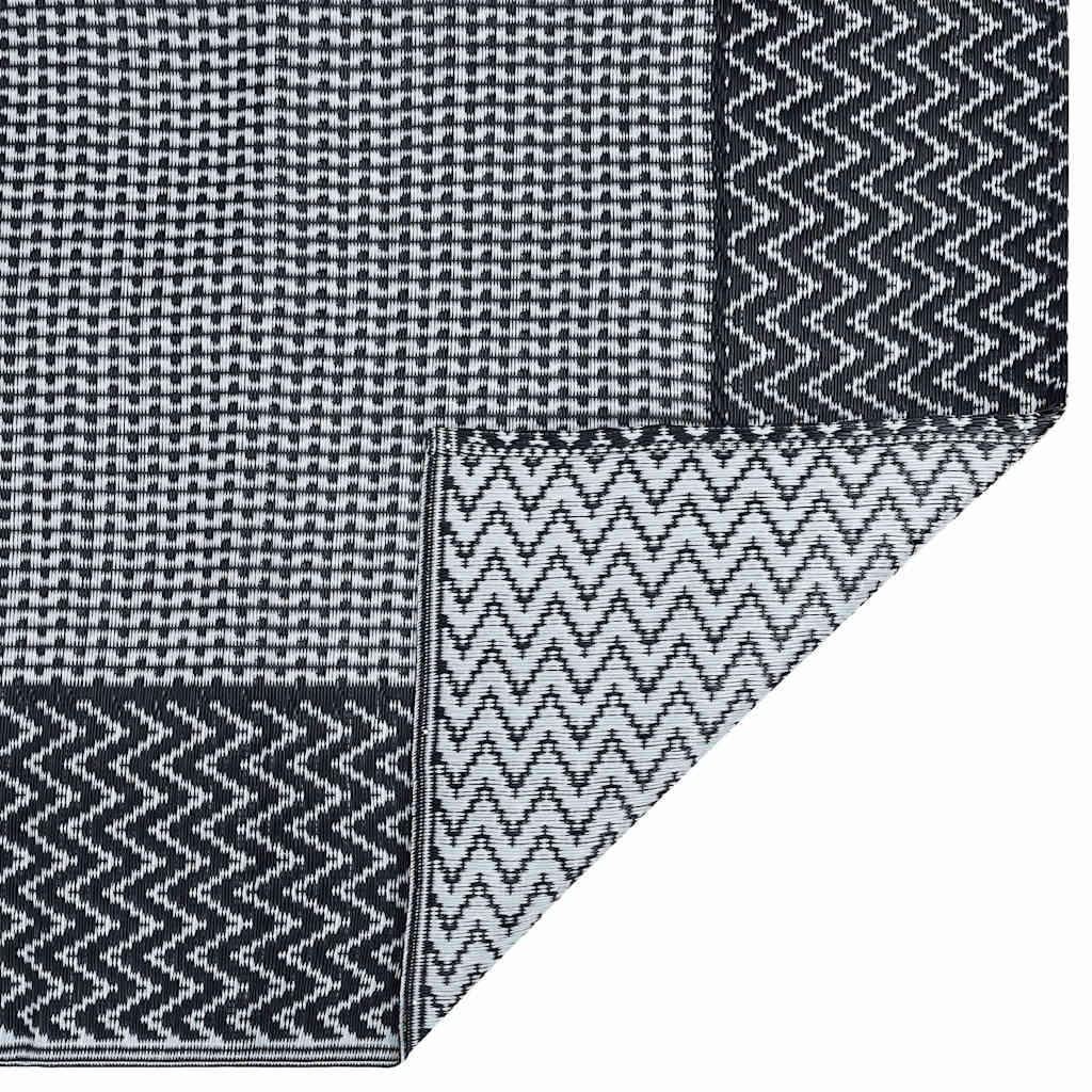 Tapete de exterior 160x230 cm arakil PP cinzento
