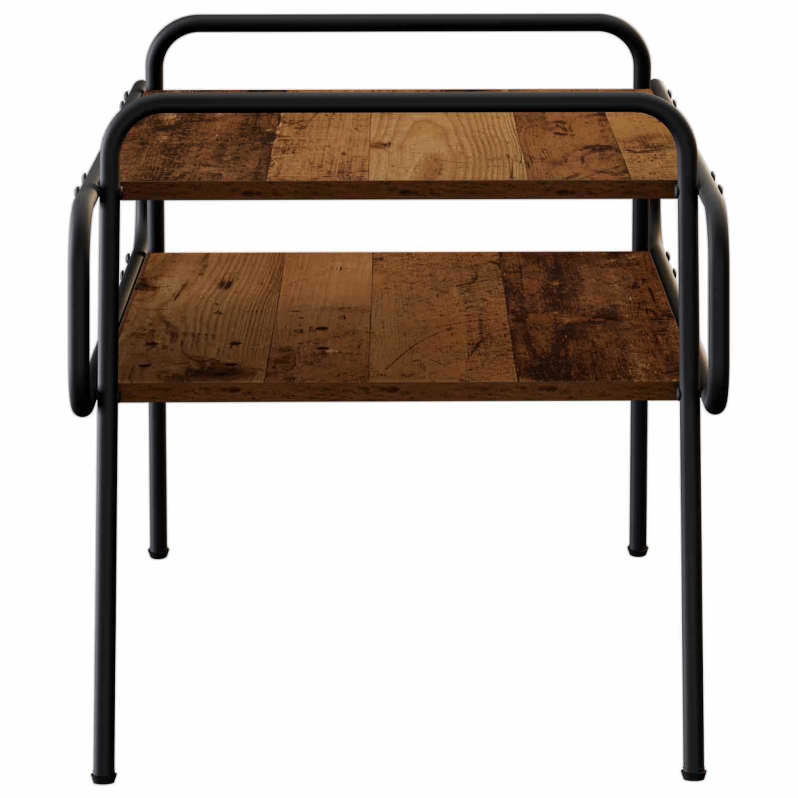 Mesa de centro madeira antiga 70 x 50 x 51 cm