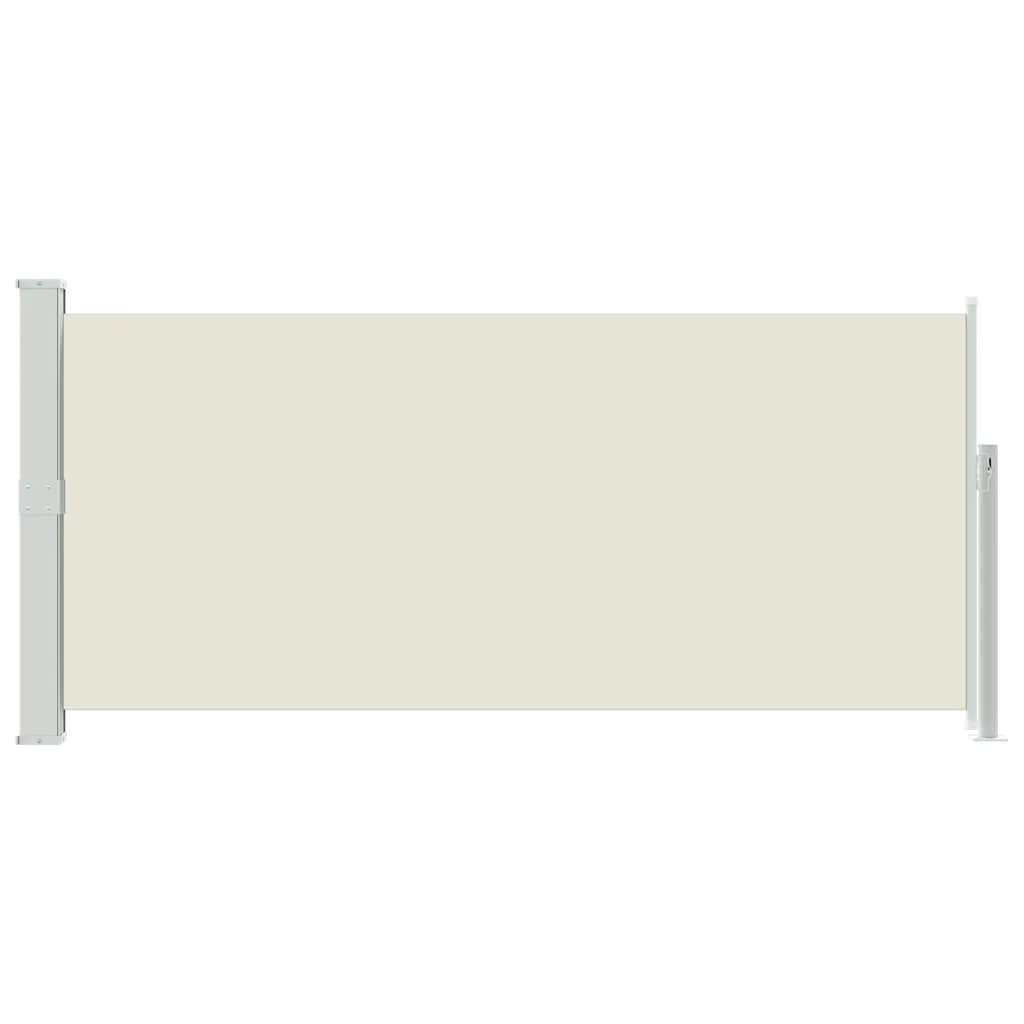 Toldo lateral retrátil 140x300 cm creme